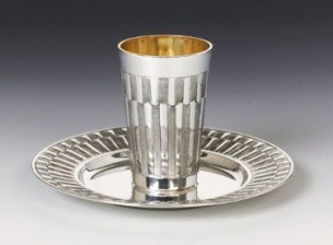Silver Wine Cup Set Gemma